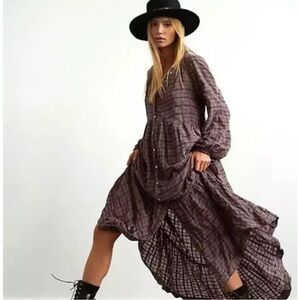 Free people Edie maxi dress in horseshoe